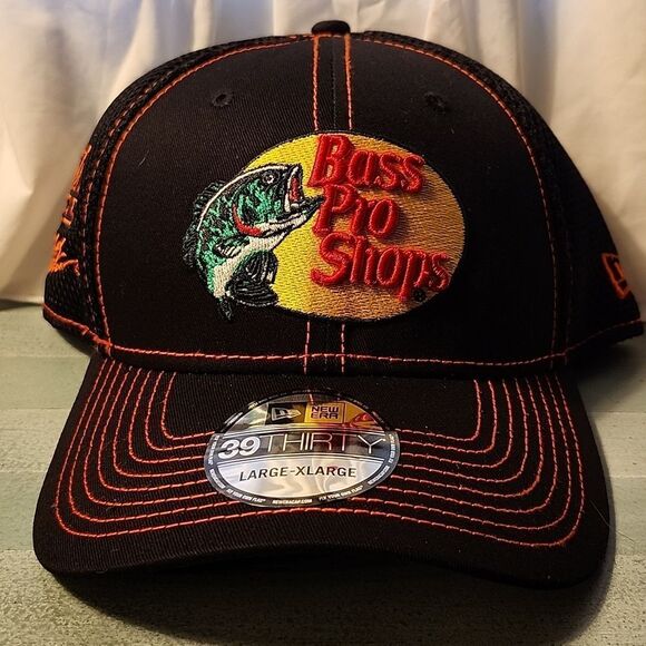 New Era Nascar Bass Pro Shops Tony Stewart 14 Scuba Stretchfit Hat - New - Picture 1 of 9